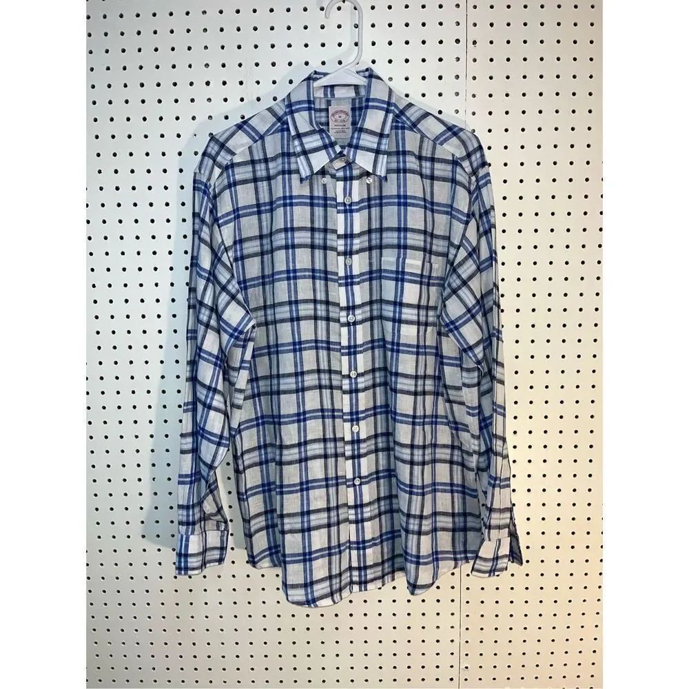 Brooks Brothers button down linen shirt